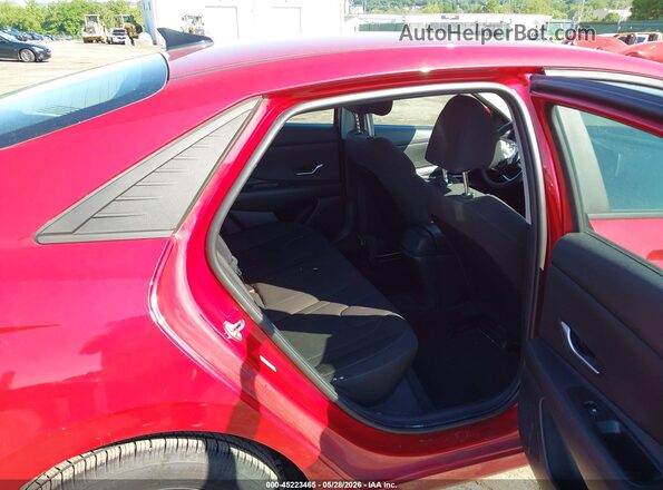 KMHLM4AG8PU512012 2023 HYUNDAI ELANTRA Red VIN կոդի պիտակի տեսք