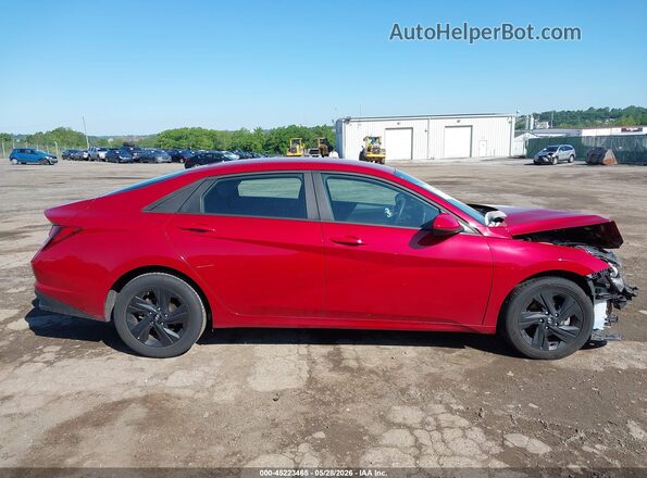 KMHLM4AG8PU512012 2023 HYUNDAI ELANTRA Red Սալոնի հետևի տեսք