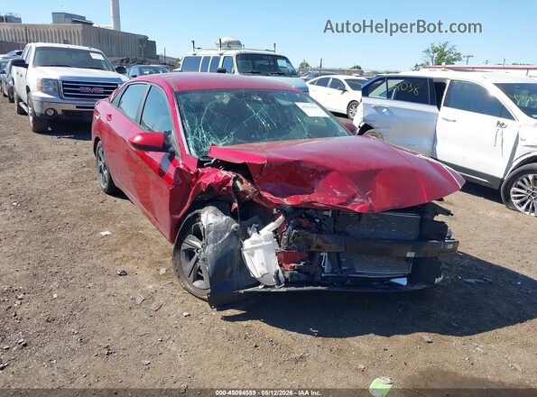 KMHLM4AG8PU567978 2023 HYUNDAI ELANTRA Red Vista frontal