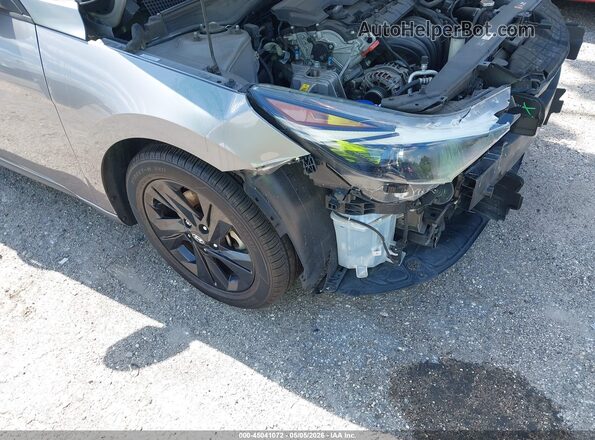 KMHLM4AGXMU155590 2021 HYUNDAI ELANTRA Gray 