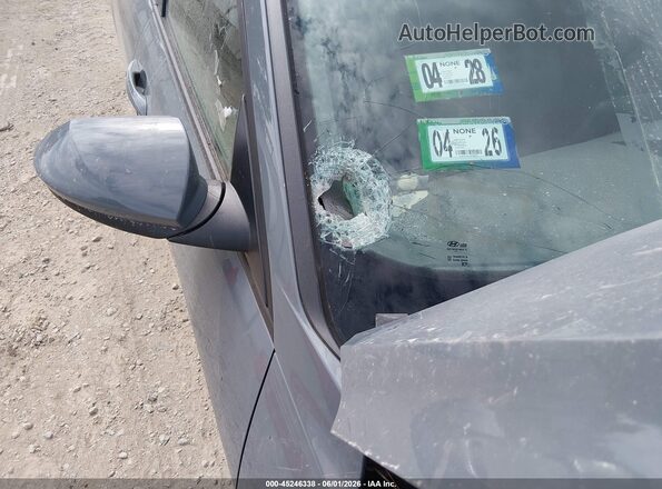 KMHLM4AGXNU243797 2022 HYUNDAI ELANTRA Gray Widok z przodu