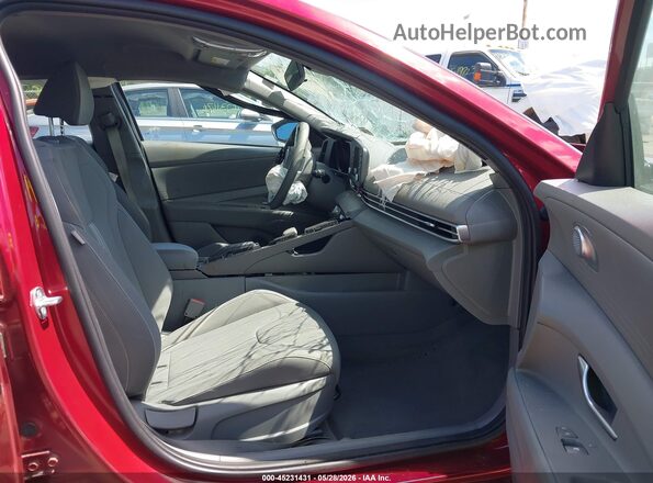 KMHLM4AGXPU634077 2023 HYUNDAI ELANTRA Red Սալոնի դիմացի տեսք