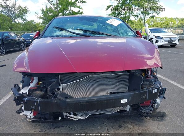 KMHLM4AGXPU634077 2023 HYUNDAI ELANTRA Red Սարքավորումների վահանակի տեսք