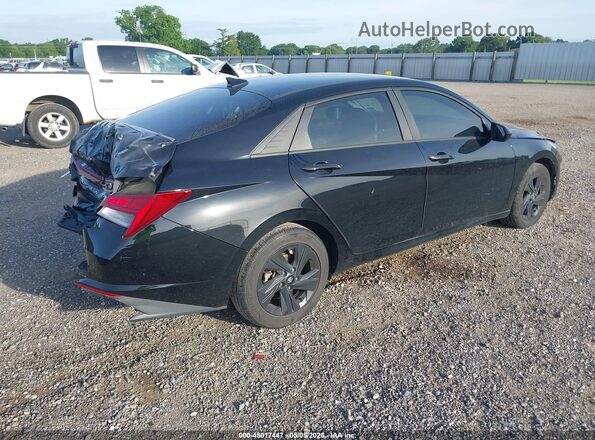 KMHLM4AJ4PU043562 2023 HYUNDAI ELANTRA HYBRID Black Tył prawy