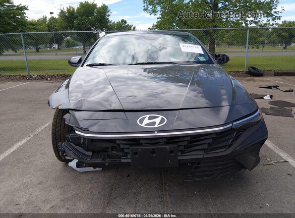 KMHLM4DG1SU902454 2025 HYUNDAI ELANTRA Gray Вид спереду
