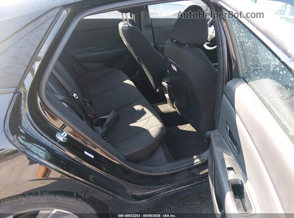 KMHLM4DG2SU065780 2025 HYUNDAI ELANTRA Black VIN კოდის სტიკერის ხედი