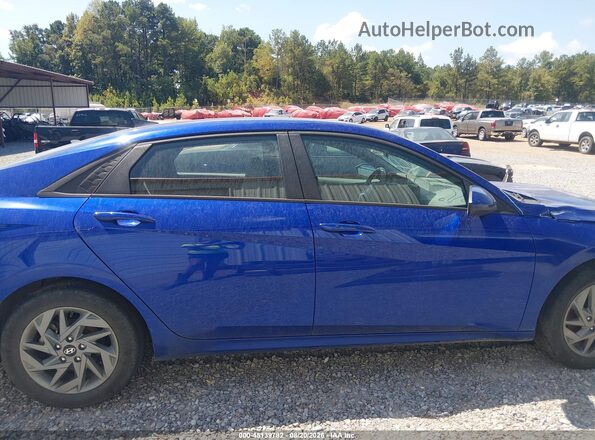 KMHLM4DG3RU808232 2024 HYUNDAI ELANTRA Blue Rear interior view