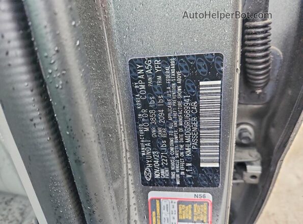 KMHLM4DG5RU689941 2024 HYUNDAI ELANTRA Gray 