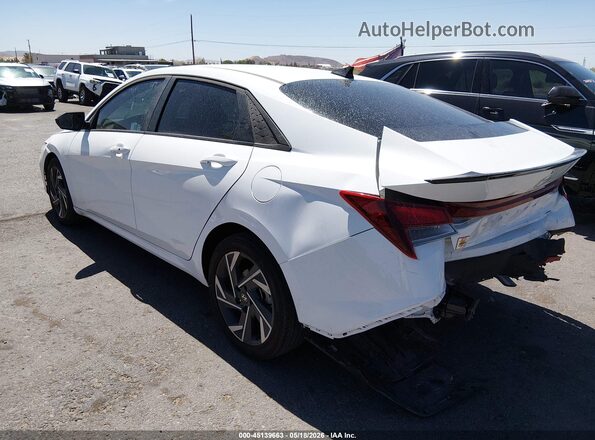 KMHLM4DG9SU046871 2025 HYUNDAI ELANTRA White Задня ліва чверть