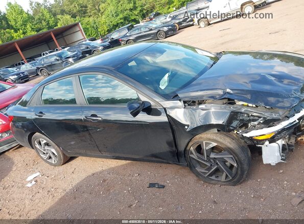 KMHLM4DGXSU870880 2025 HYUNDAI ELANTRA Black Սարքավորումների վահանակի տեսք