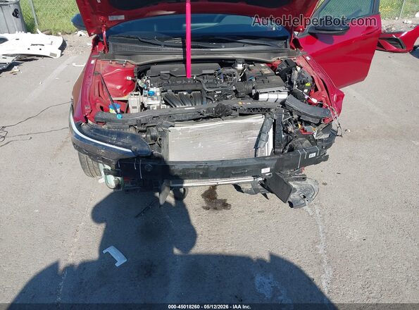 KMHLM4DGXSU880910 2025 HYUNDAI ELANTRA Red Вид спереду