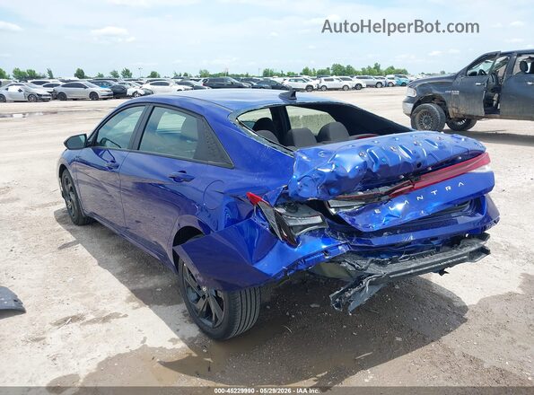 KMHLM4DGXTU158774 2026 HYUNDAI ELANTRA Синий Задняя левая четверть