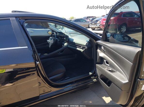 KMHLN4AG0MU166160 2021 HYUNDAI ELANTRA Black Front interior view