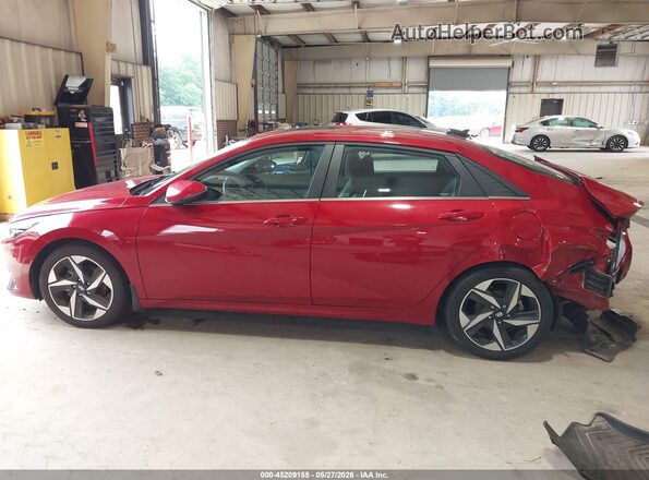 KMHLP4AG8PU381669 2023 HYUNDAI ELANTRA Red 