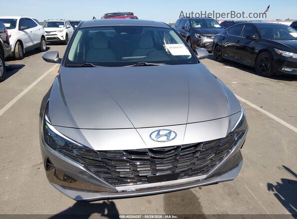 KMHLP4AGXMU099898 2021 HYUNDAI ELANTRA Silver უკანა სალონის ხედი
