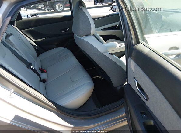 KMHLP4AGXMU099898 2021 HYUNDAI ELANTRA Silver VIN კოდის სტიკერის ხედი