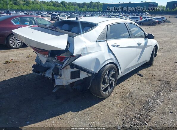 KMHLP4DG1RU658760 2024 HYUNDAI ELANTRA White Задня права чверть