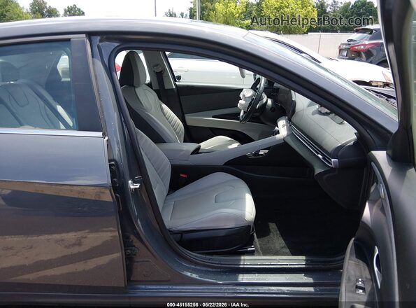 KMHLP4DG1RU818457 2024 HYUNDAI ELANTRA Серый Вид салона спереди