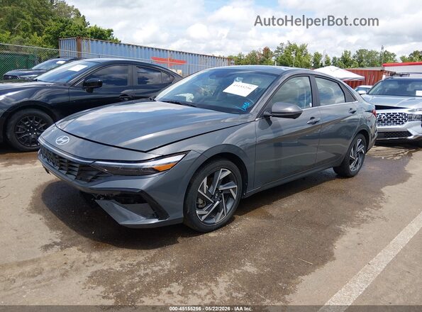 KMHLP4DG1RU818457 2024 HYUNDAI ELANTRA Серый Передняя левая четверть