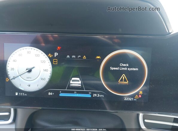 KMHLP4DG3SU033167 2025 HYUNDAI ELANTRA White უკანა სავარძლების ხედი