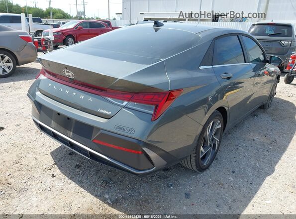 KMHLP4DG3SU073667 2025 HYUNDAI ELANTRA Gray Trasero derecho