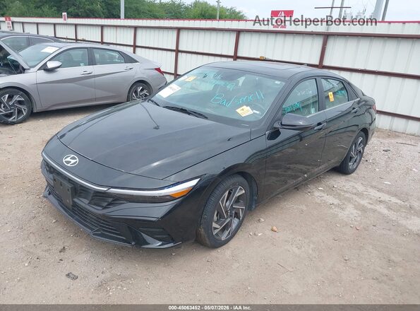 KMHLP4DG3SU894039 2025 HYUNDAI ELANTRA Black Vista tres cuartos delantera izquierda
