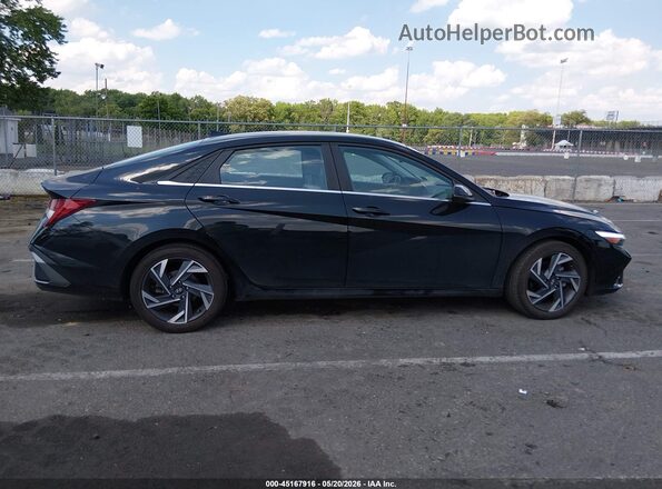 KMHLP4DG5RU776861 2024 HYUNDAI ELANTRA Black Սալոնի հետևի տեսք