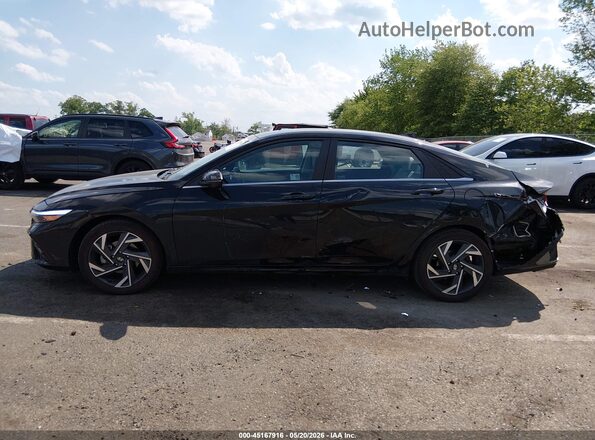 KMHLP4DG5RU776861 2024 HYUNDAI ELANTRA Black Դիմացի տեսք