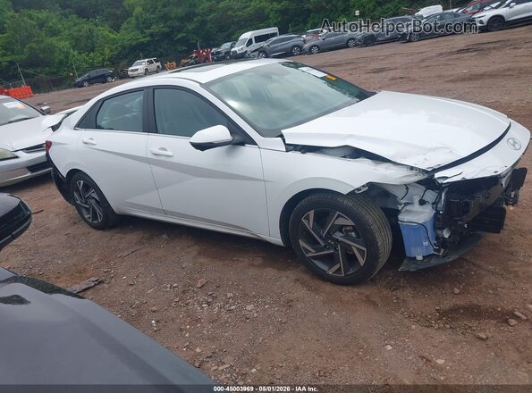 KMHLP4DG6RU829535 2024 HYUNDAI ELANTRA White Widok wnętrza 360 stopni