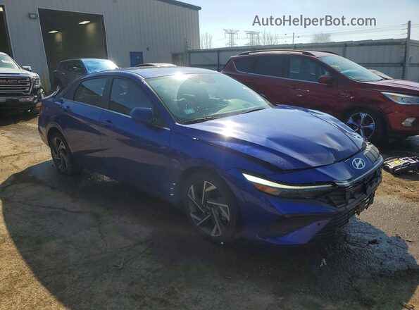 KMHLP4DG8RU719540 2024 HYUNDAI ELANTRA Blue 