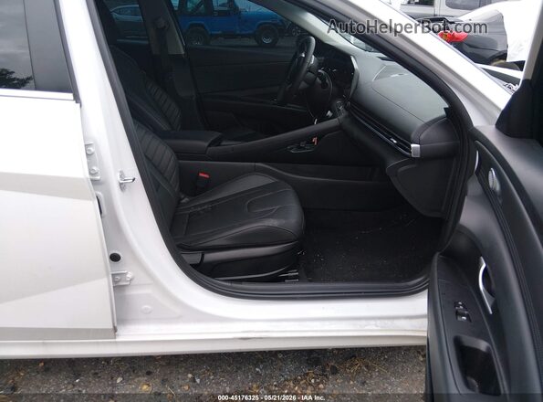 KMHLP4DG8SU080212 2025 HYUNDAI ELANTRA White Vista interior delantera