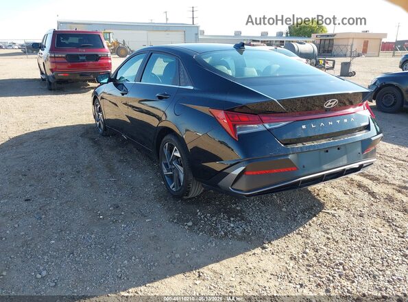 KMHLP4DGXRU704246 2024 HYUNDAI ELANTRA Black უკანა მარცხენა