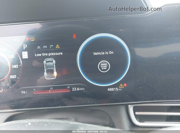 KMHLP4DGXRU775222 2024 HYUNDAI ELANTRA Blue Widok tylnych siedzeń