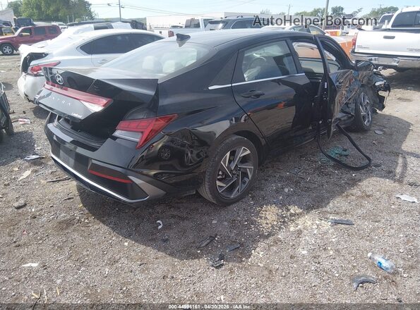KMHLP4DGXSU013286 2025 HYUNDAI ELANTRA Черный Задняя правая четверть