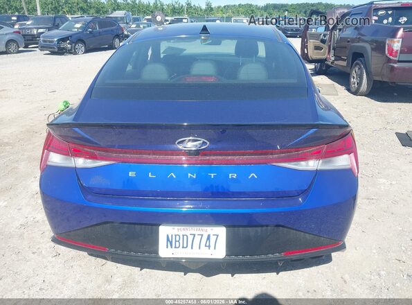 KMHLR4AF0PU489611 2023 HYUNDAI ELANTRA Blue 