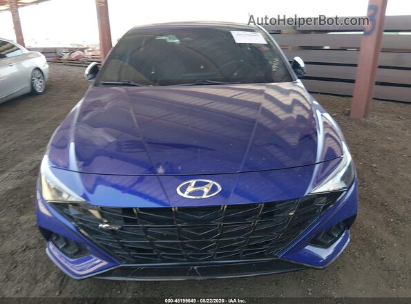 KMHLR4AF0PU519450 2023 HYUNDAI ELANTRA Blue 