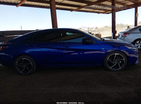 KMHLR4AF0PU519450 2023 HYUNDAI ELANTRA Blue 