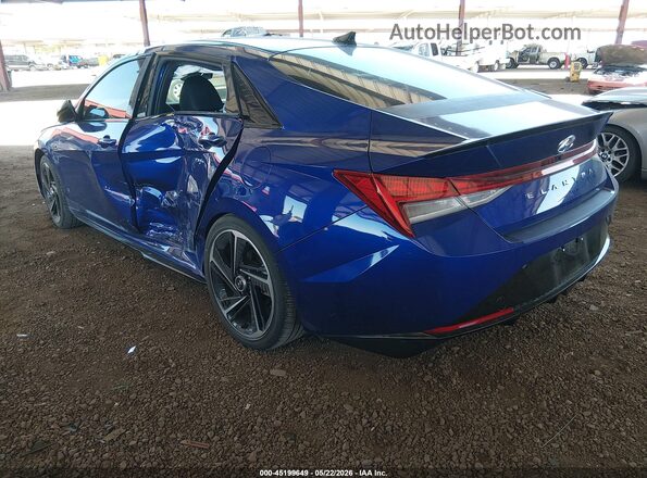 KMHLR4AF0PU519450 2023 HYUNDAI ELANTRA Blue 