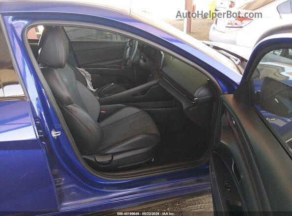 KMHLR4AF0PU519450 2023 HYUNDAI ELANTRA Blue 