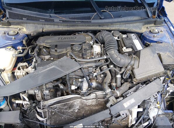 KMHLR4AF2MU118431 2021 HYUNDAI ELANTRA Синий Вид сзади