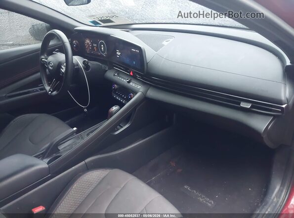 KMHLR4AF2PU593713 2023 HYUNDAI ELANTRA Red 