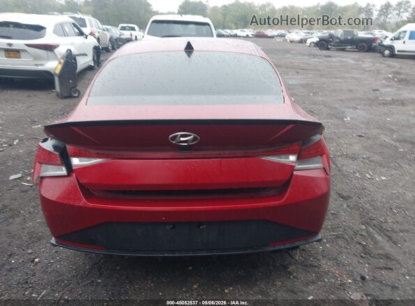 KMHLR4AF2PU593713 2023 HYUNDAI ELANTRA Red 