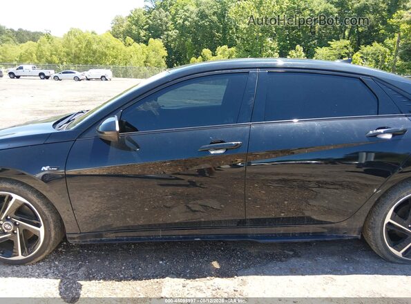 KMHLR4AF2PU625205 2023 HYUNDAI ELANTRA Black Widok wnętrza 360 stopni