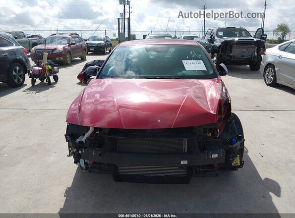 KMHLR4AF3PU464816 2023 HYUNDAI ELANTRA Красный Вид задней части салона