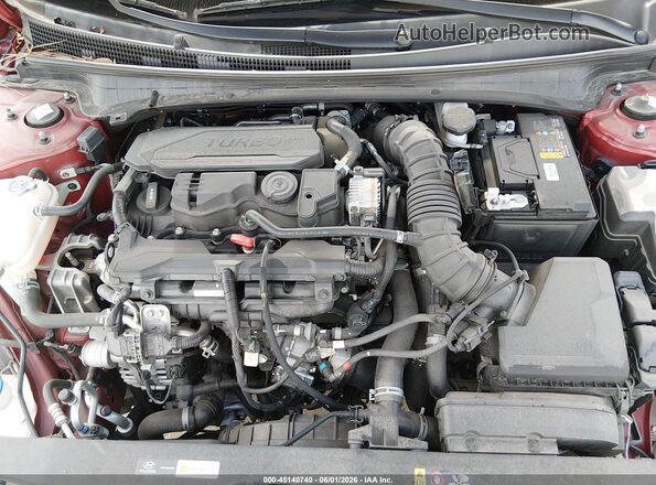 KMHLR4AF3PU464816 2023 HYUNDAI ELANTRA Красный Вид сзади