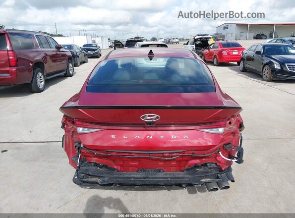 KMHLR4AF3PU464816 2023 HYUNDAI ELANTRA Красный 