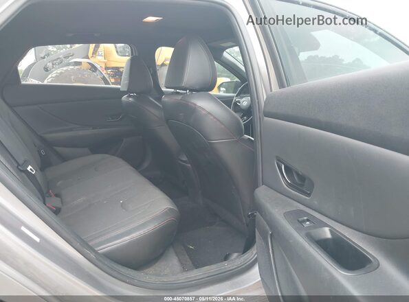 KMHLR4AF3PU499601 2023 HYUNDAI ELANTRA Серебряный Вид наклейки с VIN-кодом