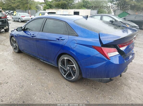 KMHLR4AF3PU534024 2023 HYUNDAI ELANTRA Blue უკანა მარცხენა