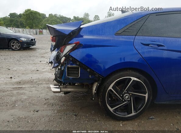 KMHLR4AF3PU534024 2023 HYUNDAI ELANTRA Blue 