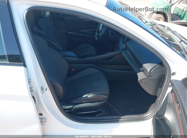 KMHLR4AF4MU197407 2021 HYUNDAI ELANTRA White წინა სალონის ხედი